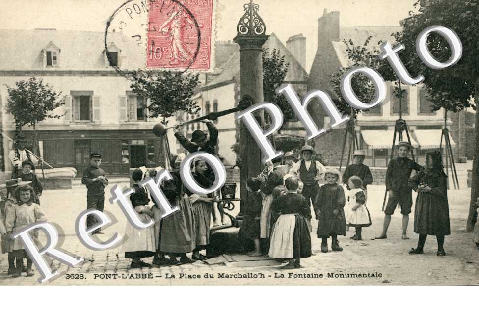la Place du march' Allah le fontaine 
