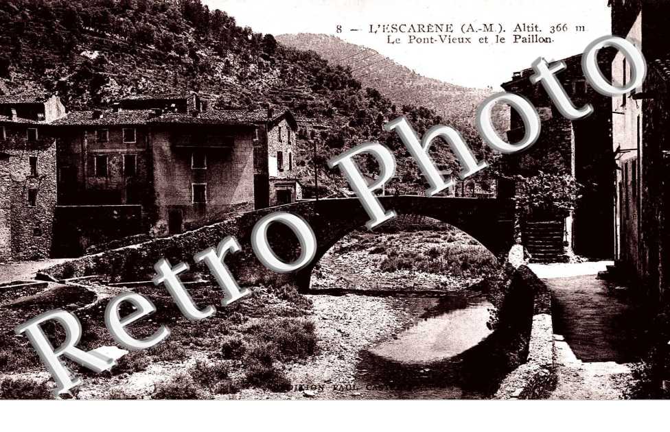 Le pont-vieux et la Paillon