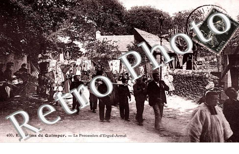 LA PROCESSION d'Ergué-Armel