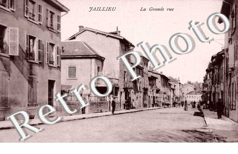 Jallieu, la Grande Rue