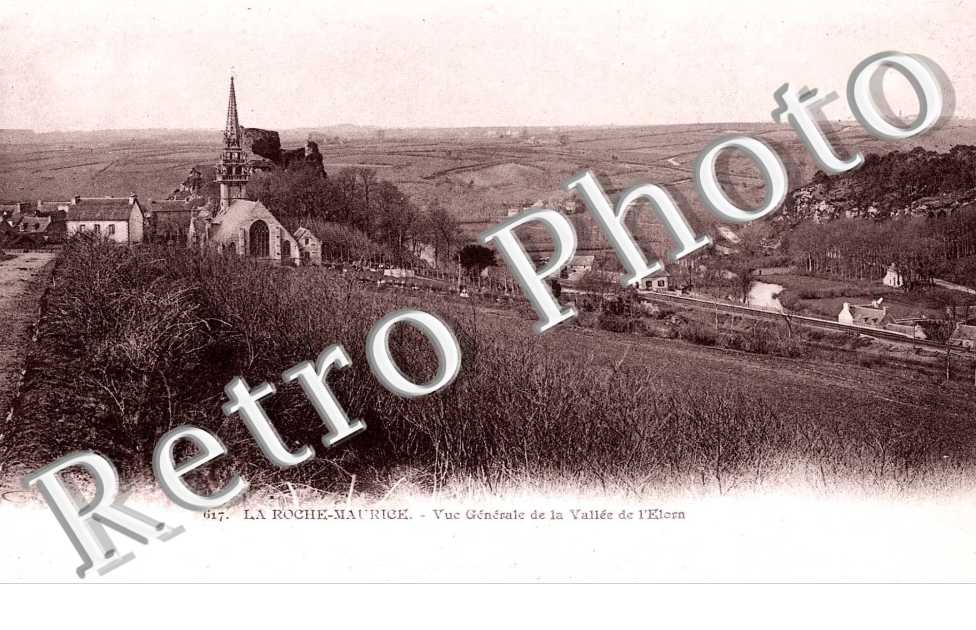 vue generale de la vallee de l'Elorn