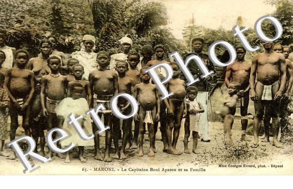 Le Capitaine Boni Apatou et sa Famille