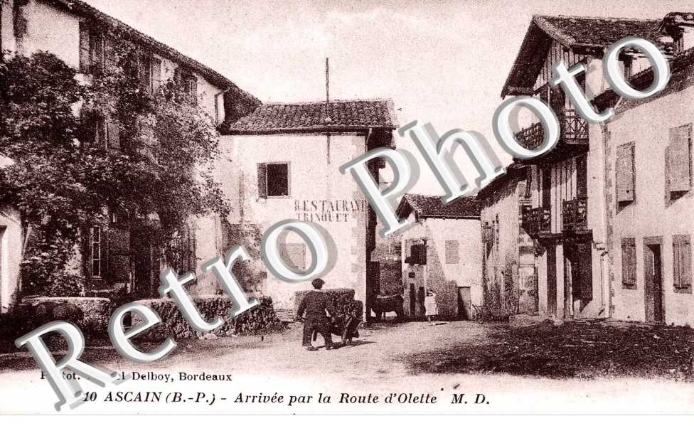 Arrivee par la route d'Olette