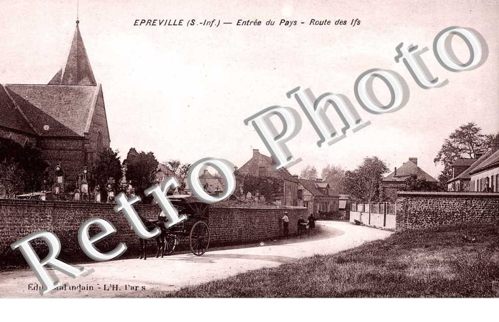 entree du pays Route des Ifs