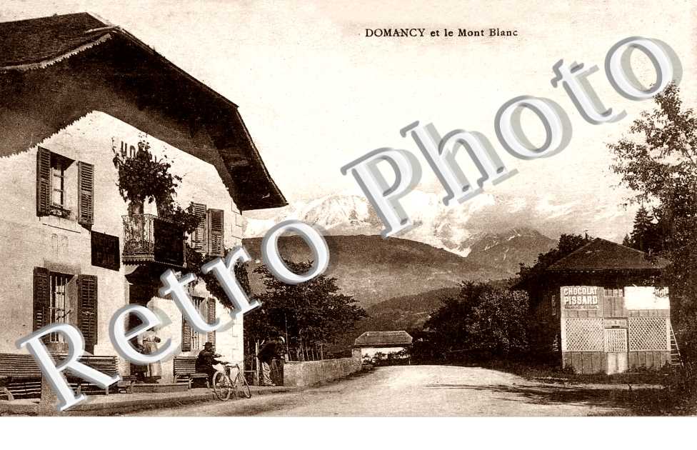 Vue generale et le Mont Blanc