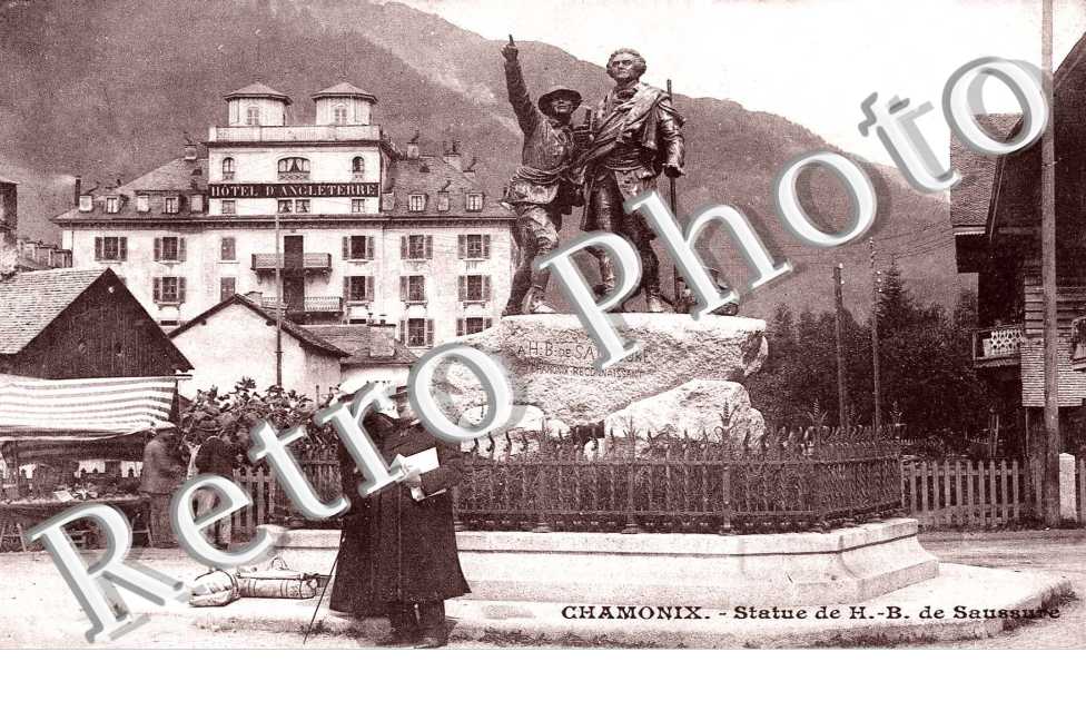 Statue de H.B. de Saussure