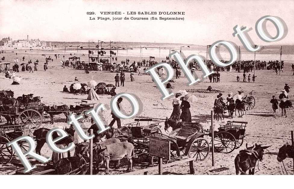 LA PLAGE, jour de courses