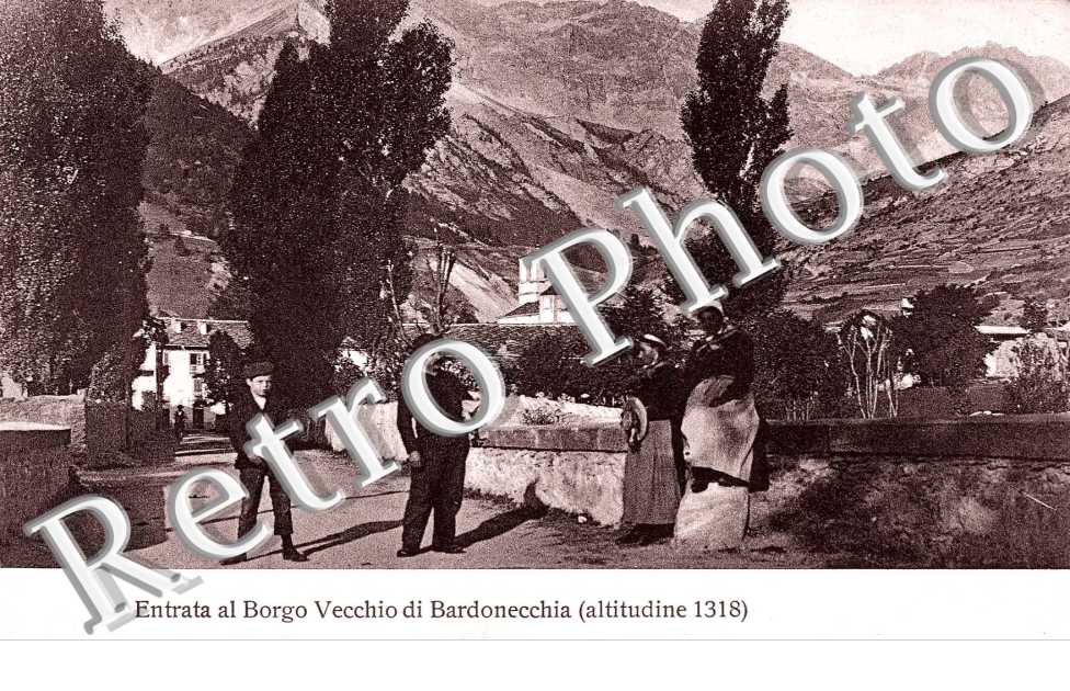entrata al borgo vecchio di Bardonecchia