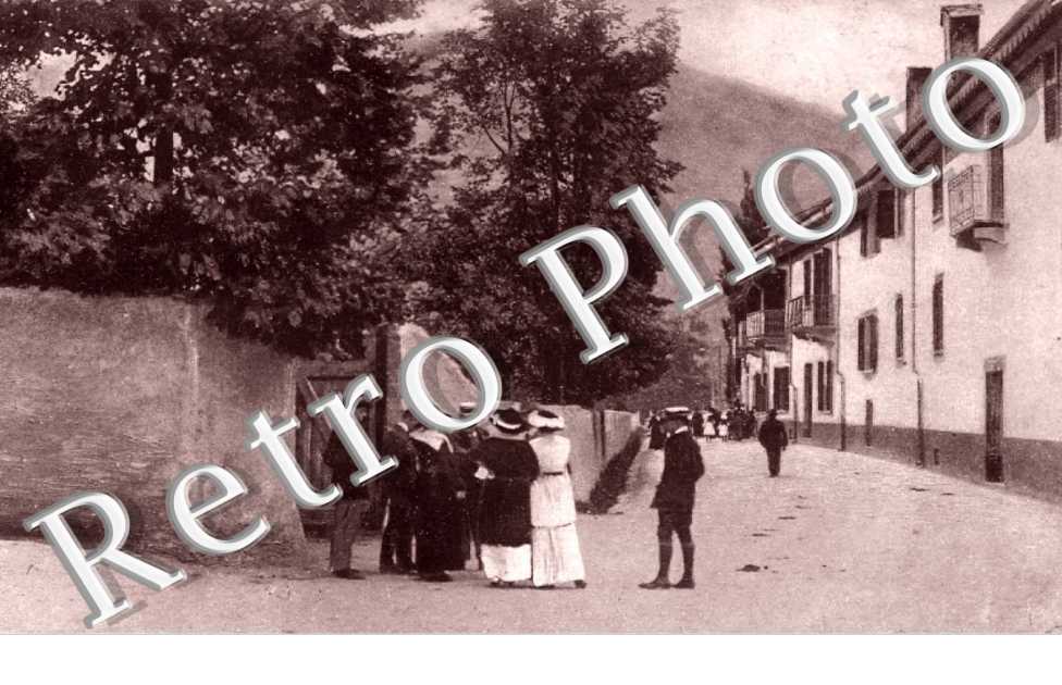 via alla stazione, da villa Cav. Suspize