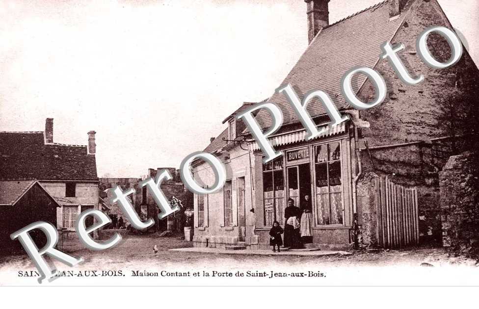 maison Contant et la porte de Saint-Jean aux Bois