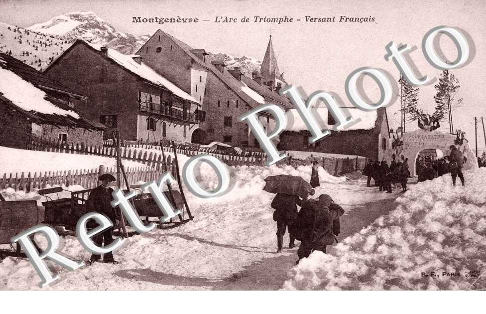 l'arc de triomphe Vesant francais
