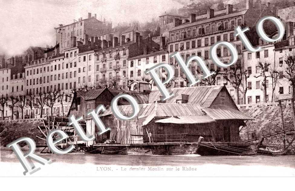 Le dernier moulin sur le Rhone