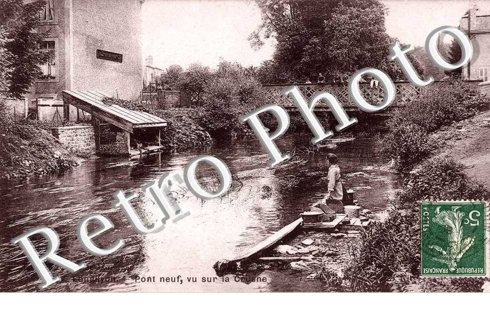 Pont Neuf vue sur la Crusne