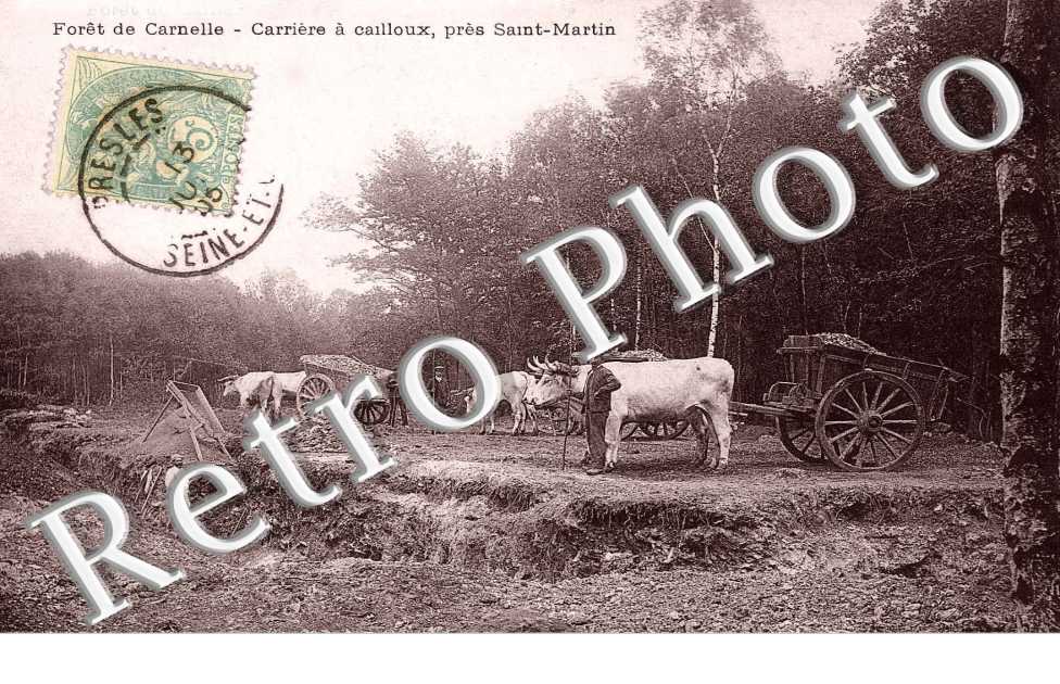 foret de Carnelle, carriere a Cailloux