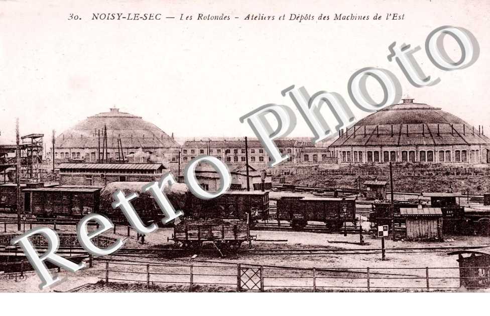 Les Rotondes - Ateliers et depots des machines de l'est