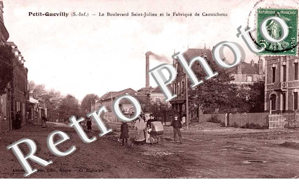 Boulevard Saint Julien et la fabrique de caoutchouc