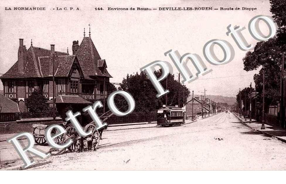 Route de Dieppe - tramway