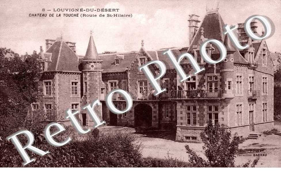 chateau de la Touche (route de st hilaire)
