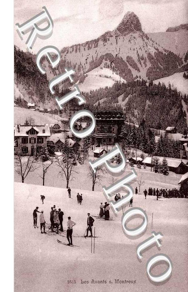 les avants sur Montreux - Ski