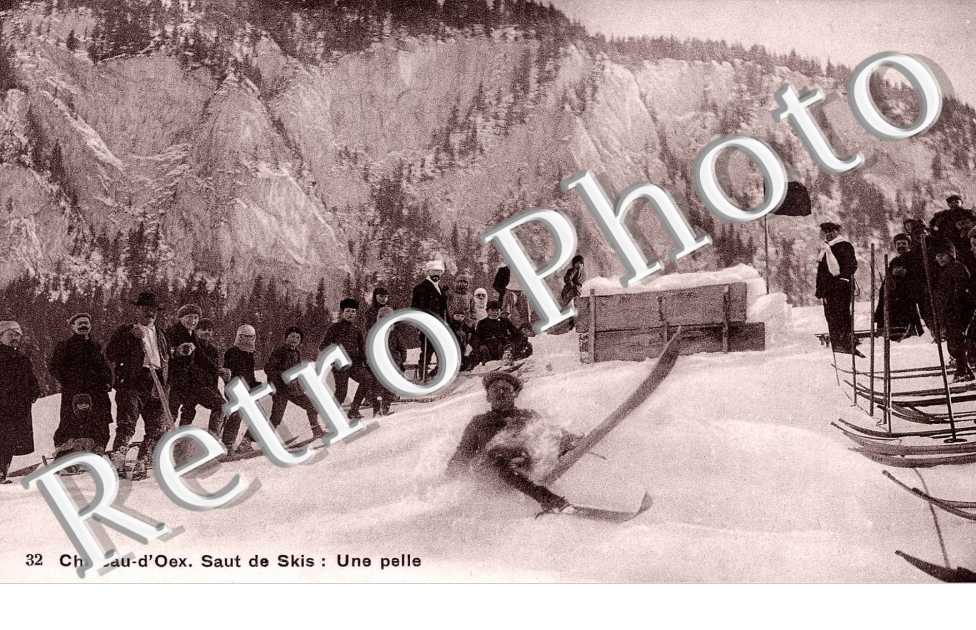 Saut de skis : une pelle