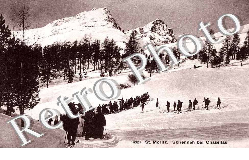 Skirennen bei Chasellas