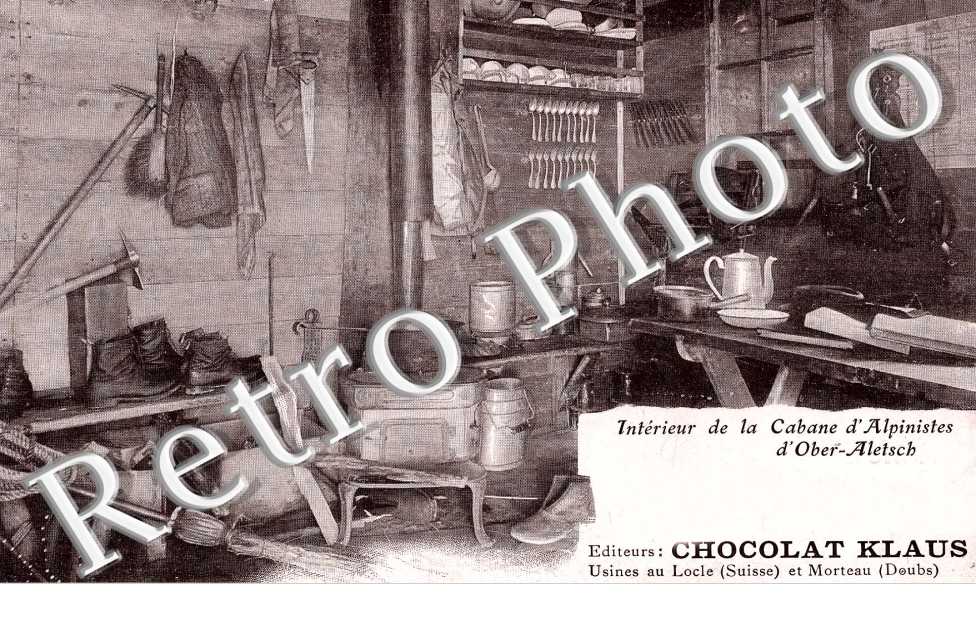 Intieur de la Cabane d'Alpinistes de Ober Aletsch