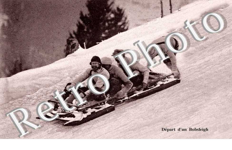départ d'un Bobsleigh