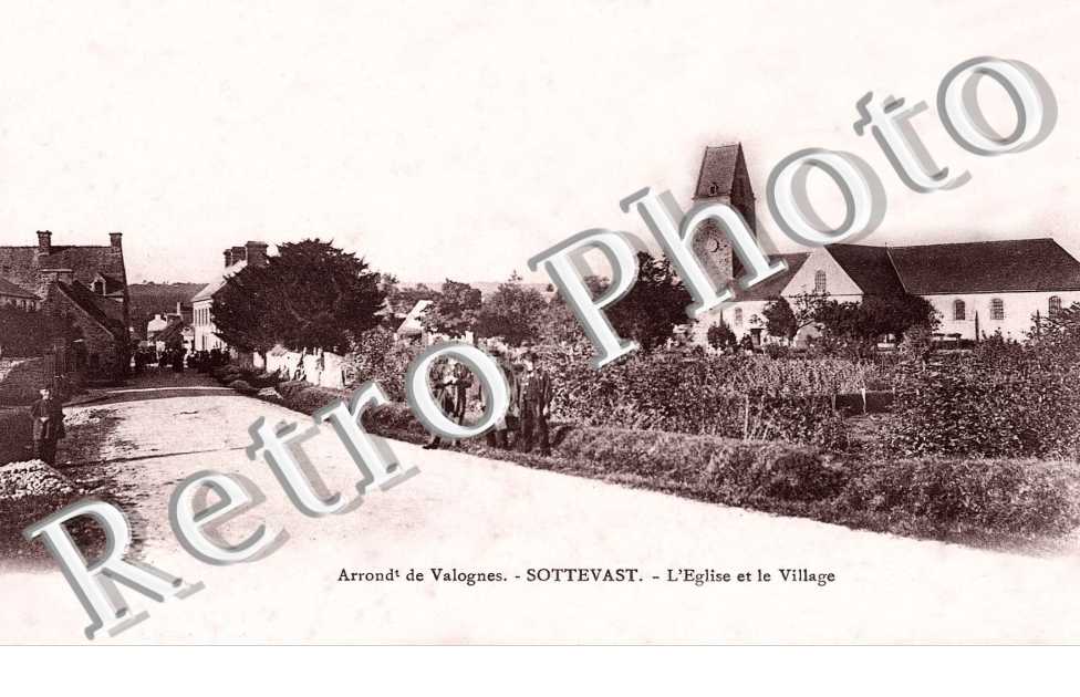 L'eglise et le village