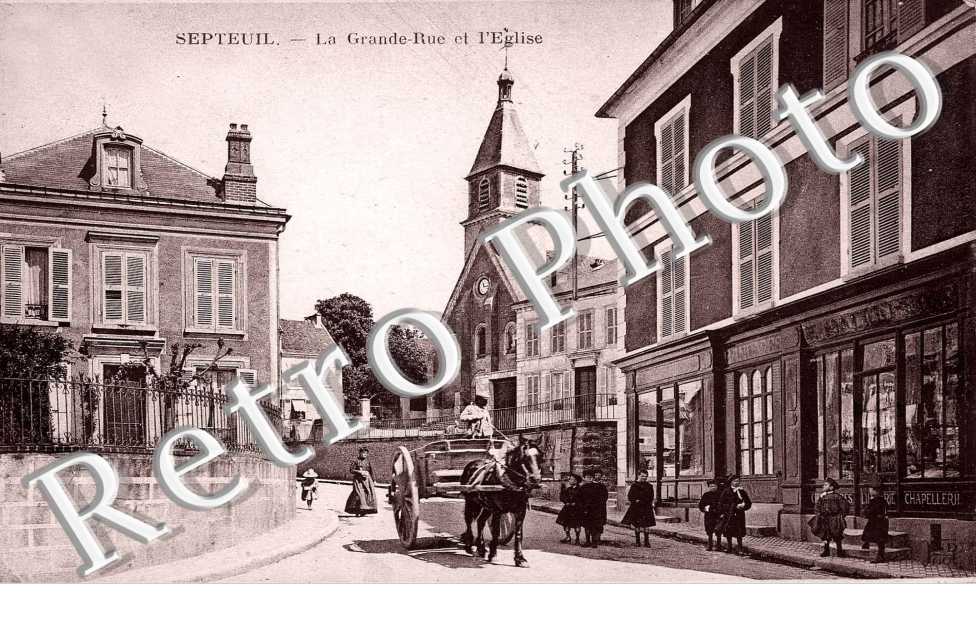 La grande rue et l'eglise