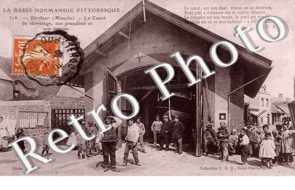 Le canot de sauvetage, son president et son patron