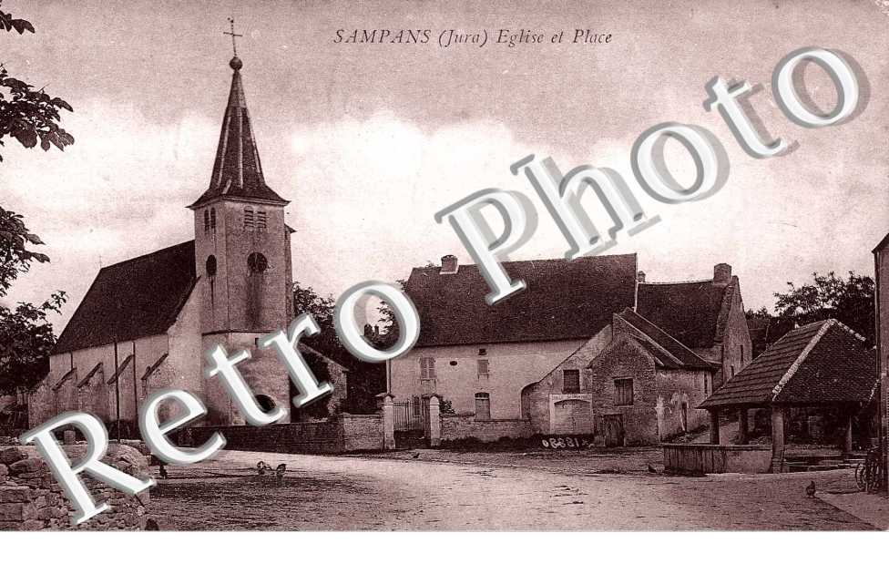 EGLISE ET PLACE