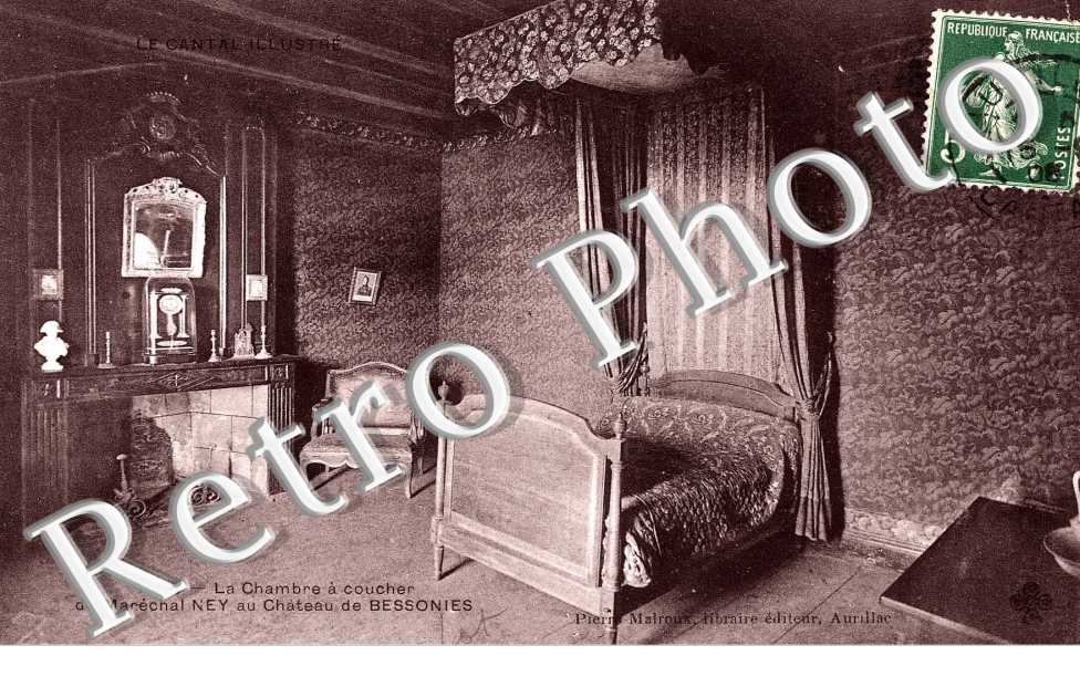 La chambre a coucher du Marechal Ney au Chateau