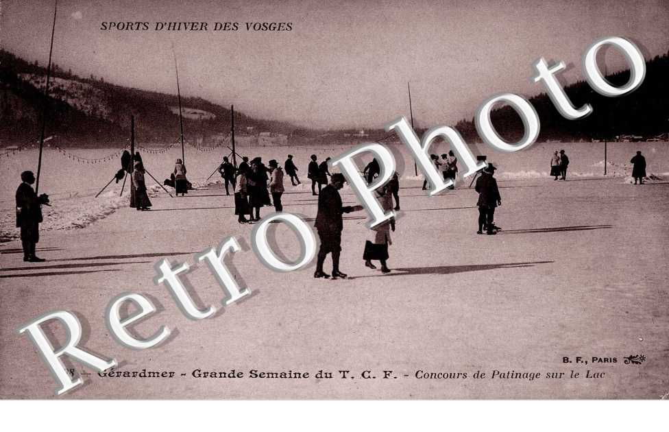 Concours de patinage sur le Lac