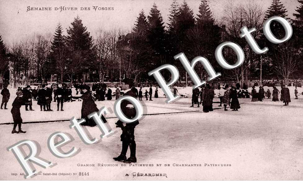 Grande reunion de patineurs