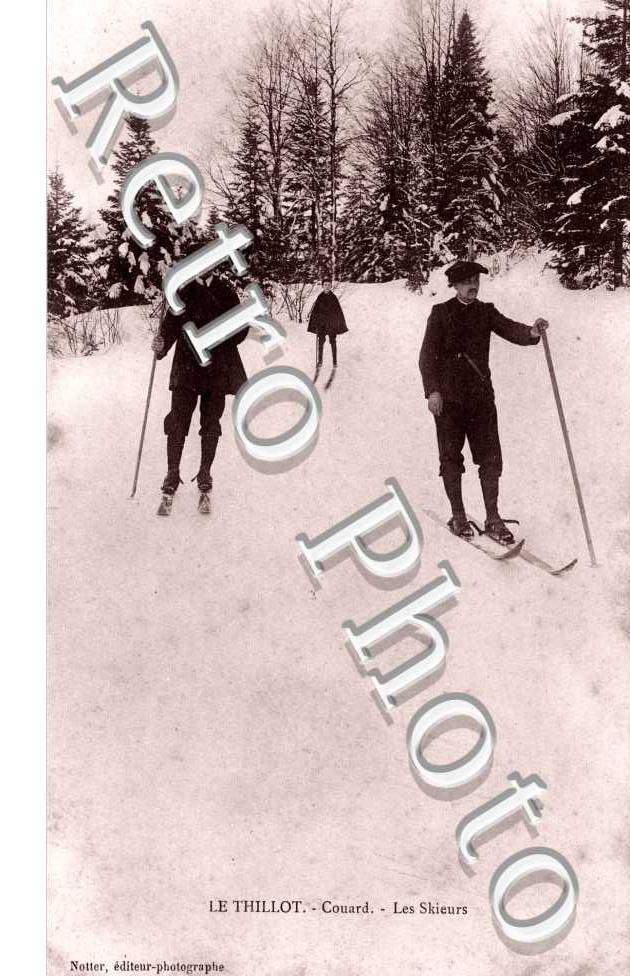 Couard - les skieurs