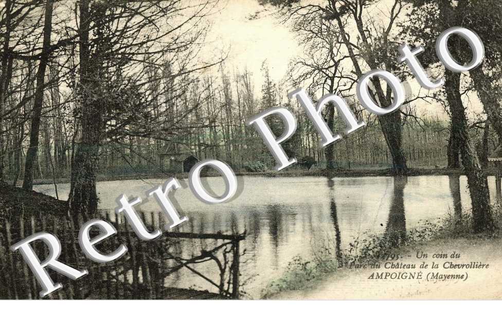 Un coin du parc du chateau de la Chevrolliere
