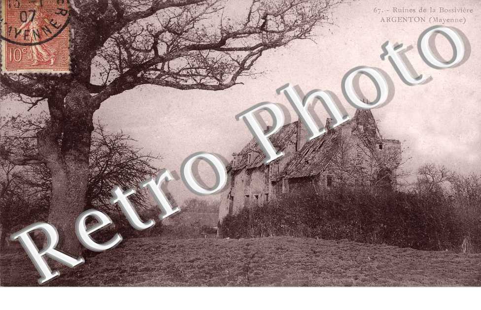 ruines de la Bossiviere
