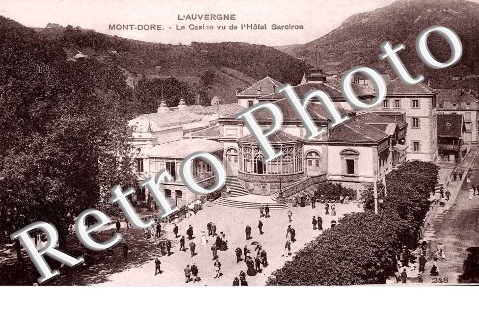 Le Casino vu de l'Hôtel Sarciron