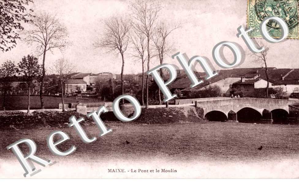 le pont et le moulin