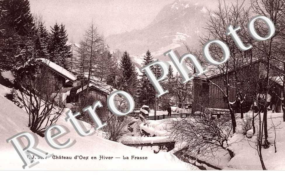 En hiver - La Frasse
