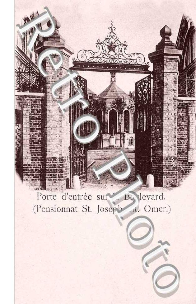 pensionnat Saint Joseph PORTE D'ENTREE SUR LE BOULEVARD