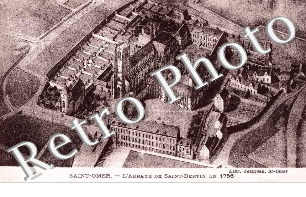L'ABBAYE DE ST BERTIN 1758
