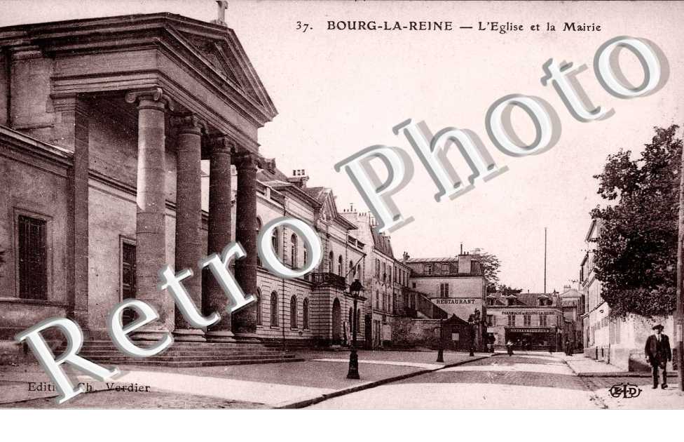 L'église et la mairie