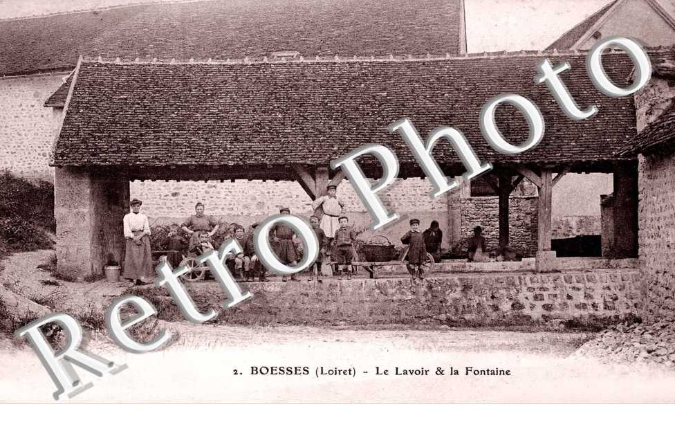 le lavoir et la fontaine