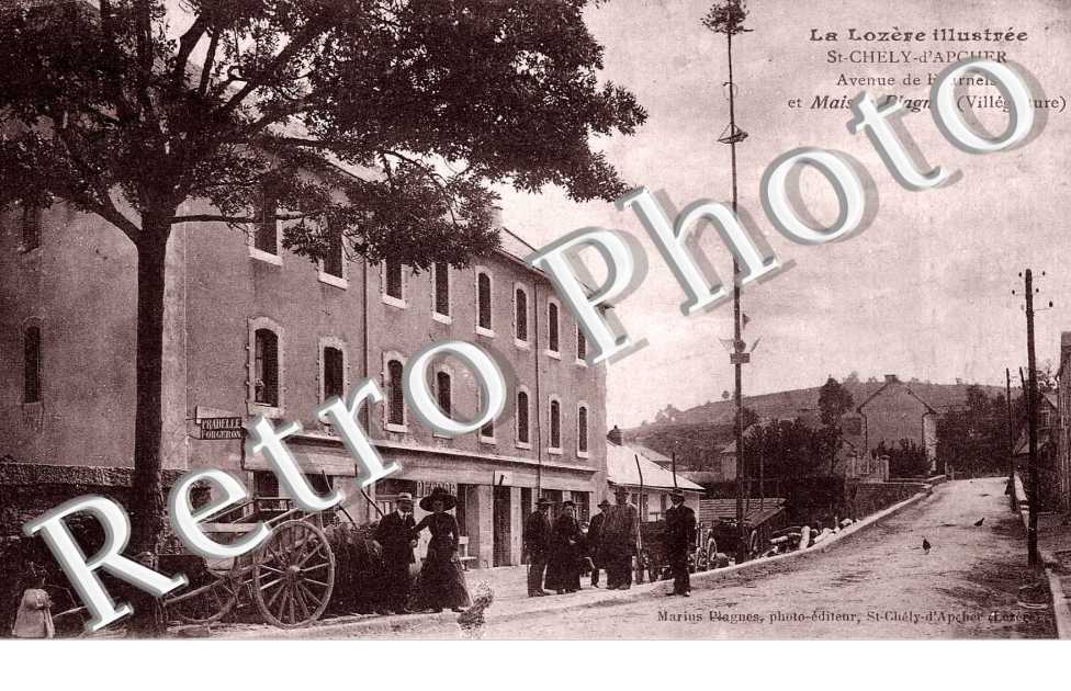 AVENUE DE FOURNELS et Maison Plagnes
