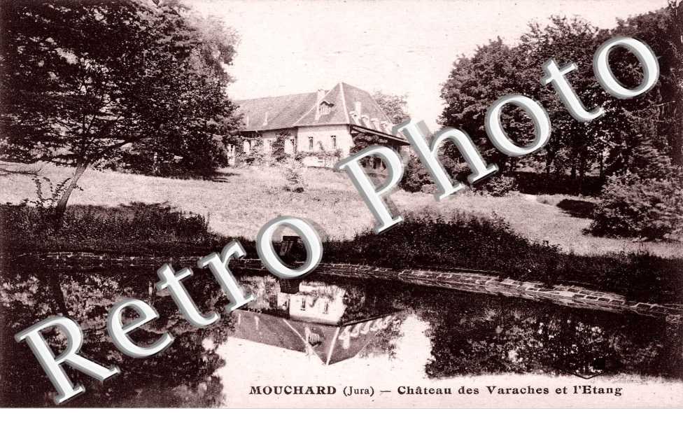 Chateau de Varaches et l'Etang