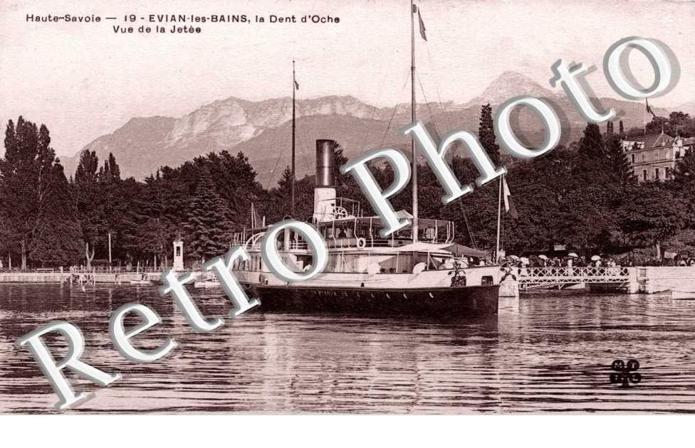 La dent d'Oche - Bateau