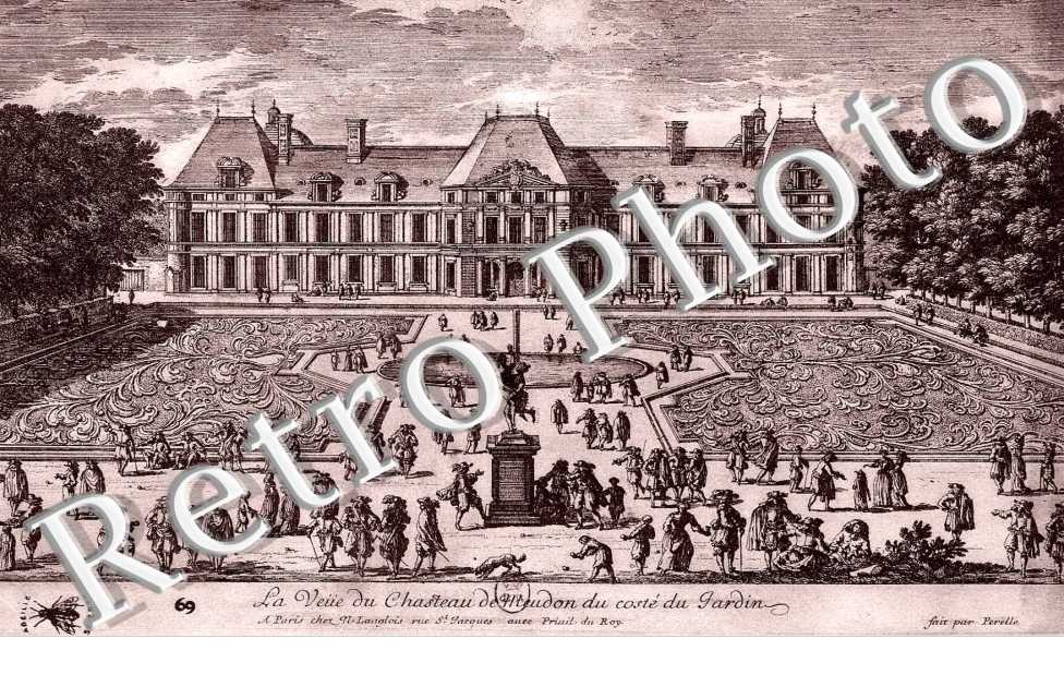 Vue du Château côté du Jardin