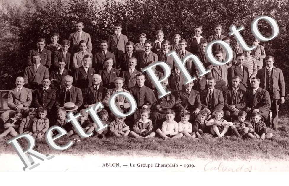 Le groupe Champlain  1929 