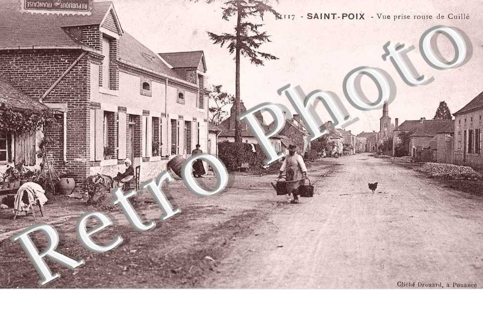 Vue prise route de Cuillé